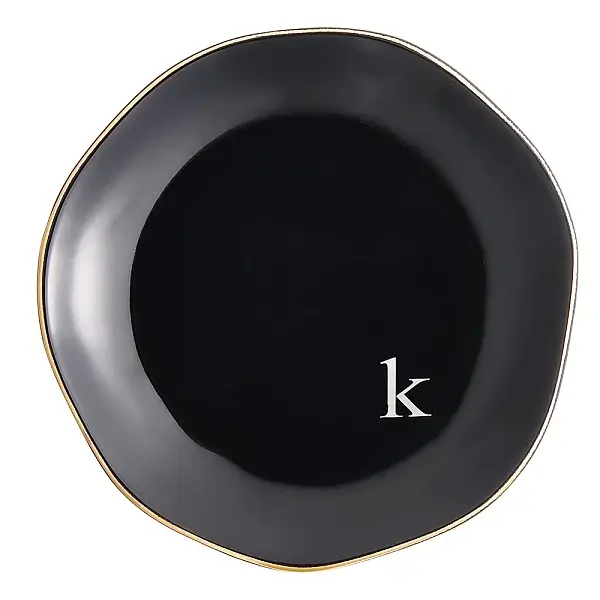 Round Ceramic Jewelry Dish