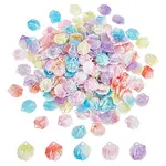 200Pcs 5 Colors Plastic Beads
