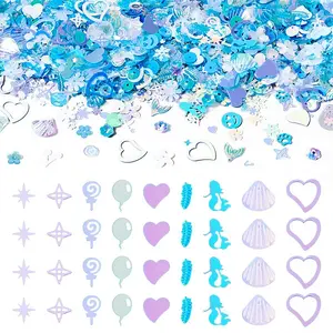100G Plastic Sequins Beads