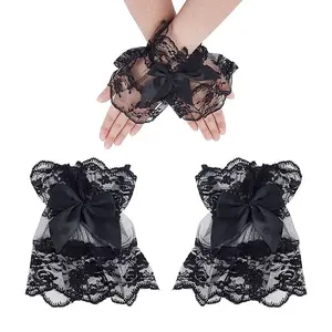 Bowknot Cloth Lace Sleeves