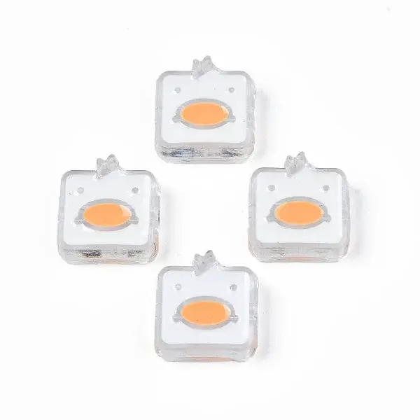 Transparent Acrylic Beads