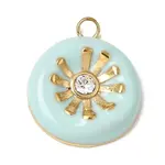 304 Stainless Steel Enamel Pendants