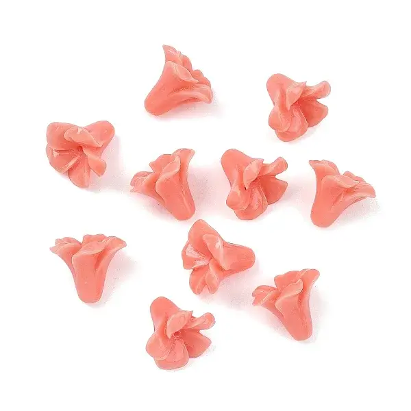 Dyed Synthetic Coral Beads