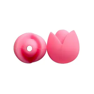Tulip Grade Eco-Friendly Silicone Focal Beads