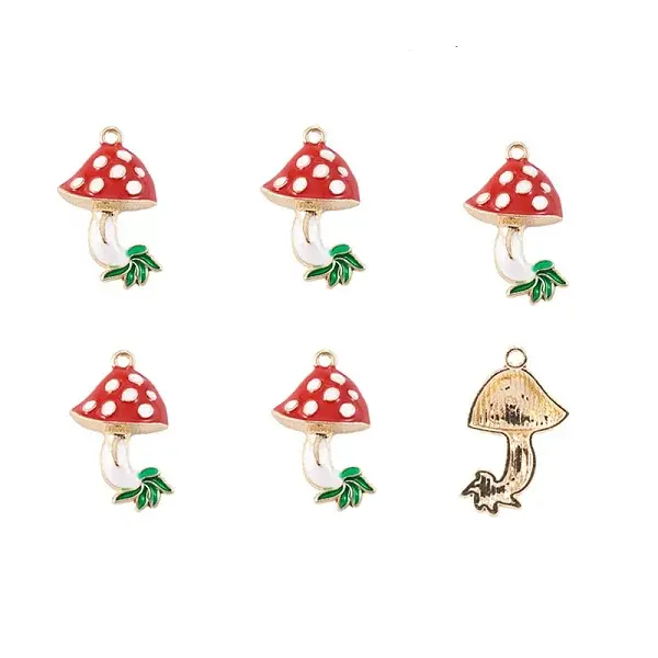 Alloy Enamel Pendants