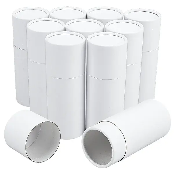 Cardboard Paper Essential Oil Bottle Storage Boxes with Cap