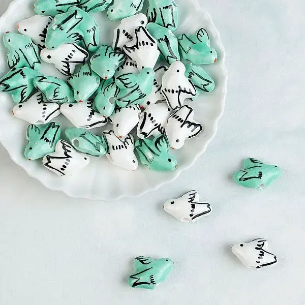 Handmade Porcelain Beads