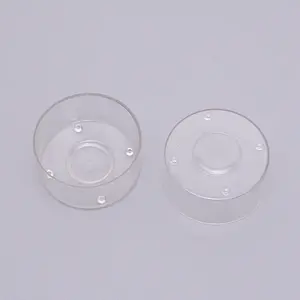 Transparent Plastic Candle Holder