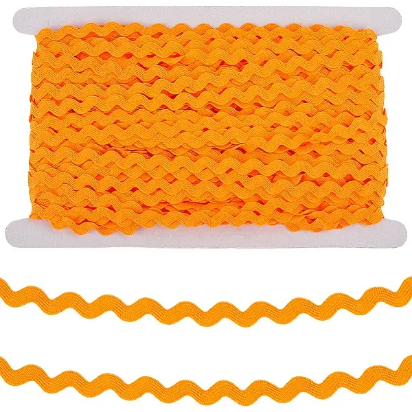 50 Yards Polyester Wavy Fringe Trim Ribbon