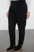 Trendyol Curve Black High Waist Straigt Fit Plus Size Jeans
