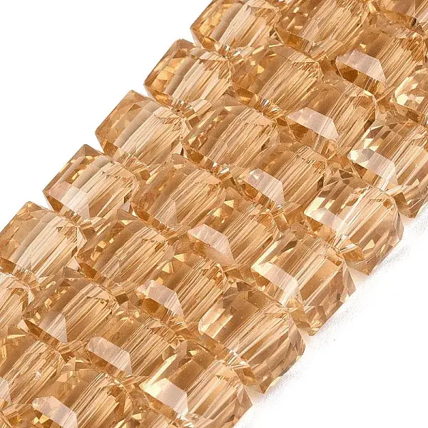 Transparent Glass Beads Strands