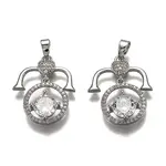 Brass Clear Cubic Zirconia Constellation Charms