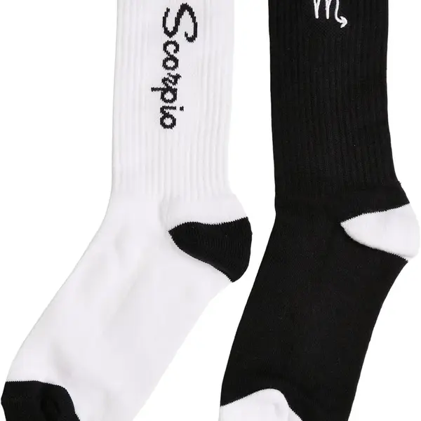 Ponožky Zodiac 2-Pack černo/bílý štír