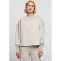 Dámský Heavy Terry Garment Dye Crewneck warmgrey