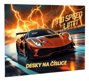 Desky na číslice auto 2