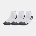 Under Armour Ponožky UA Performance Tech 3pk Low-WHT - unisex