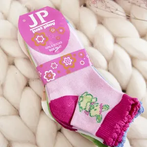 Just Play Mládež Ponožky S Bunny 5-Pack Multicolor