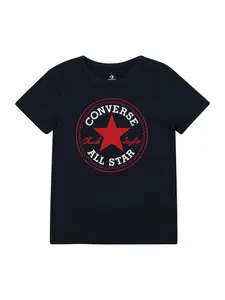 CONVERSE Tričko  tmavomodrá / červená / biela