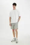 DEFACTO Regular Fit Straight Leg Pocket Basic Plain Shorts