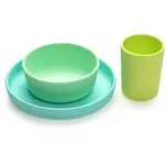 Melii Feeding Set jídelní set Mint, Blue, Lime