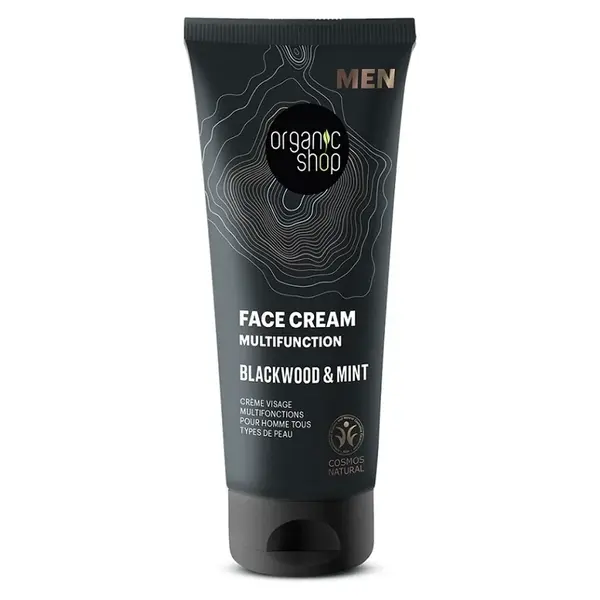 ORGANIC SHOP Multifunkční krém na obličej Blackwood a máta 75 ml