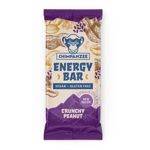 CHIMPANZEE Energy bar crunchy peanut 55 g
