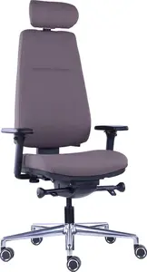 MERCURY Ergonomická kancelářská židle DIVERSE tmavě hnědá