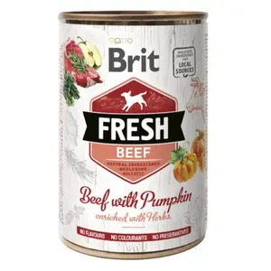 Brit Fresh Dog konzerva Beef with Pumpkin 400 g