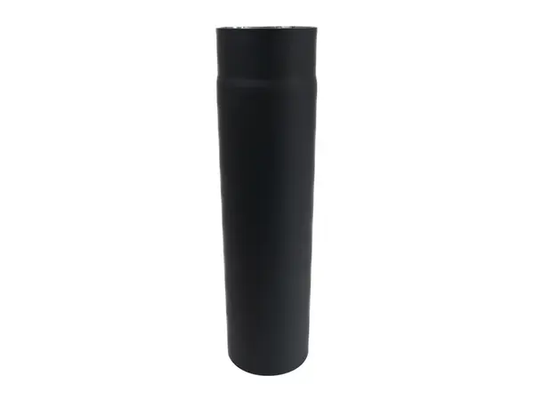 Roura kouřová 125 mm/50 cm, silnostěnné 1,5 mm, černá MA654464
