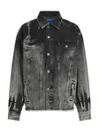 KARL LAGERFELD JEANS Prechodná bunda  čierny denim