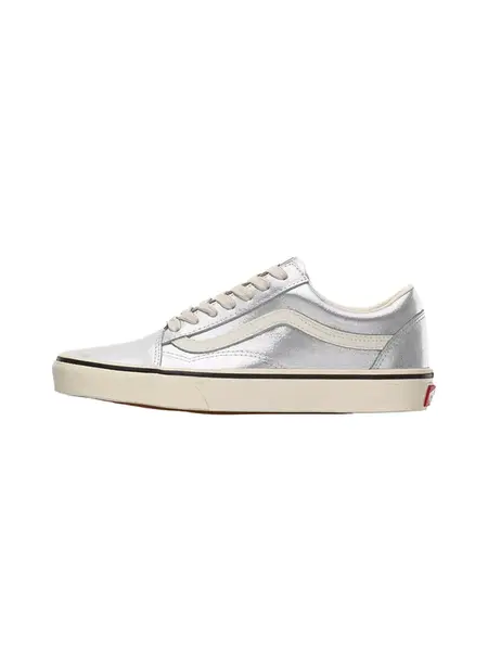 VANS Nízke tenisky 'Old Skool'  striebornosivá / biela