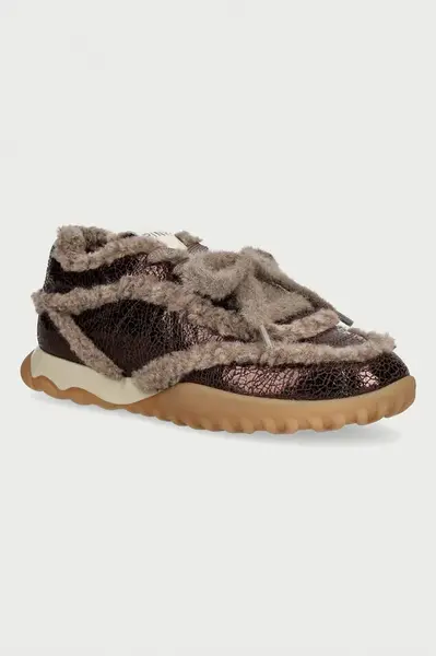 Pinko  Gea 02 sneakers boty dětské kožené