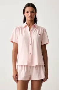 HUGO  dvoudílné pyžamo dámské s bavlnou DREEM SHORT-SET