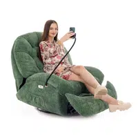Stylové relaxační polohovací křeslo TRENDY, zelené