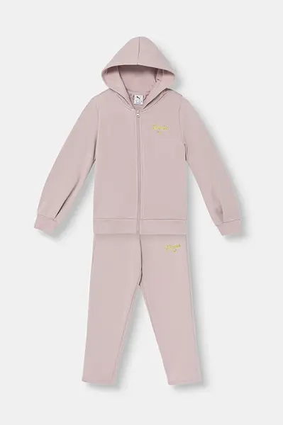 Puma tepláková souprava dětská s bavlnou ESS SCRIPT Sweat Suit