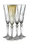 Lyngby Glas Sada sklenic na šampaňské Lyngby Glas Melodia 160 ml 4-pack