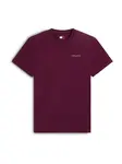 Tommy Jeans Tričko  baklažánová
