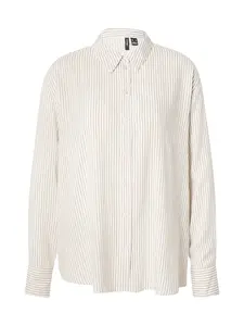 VERO MODA Blúzka 'VMAlice'  olivová / biela