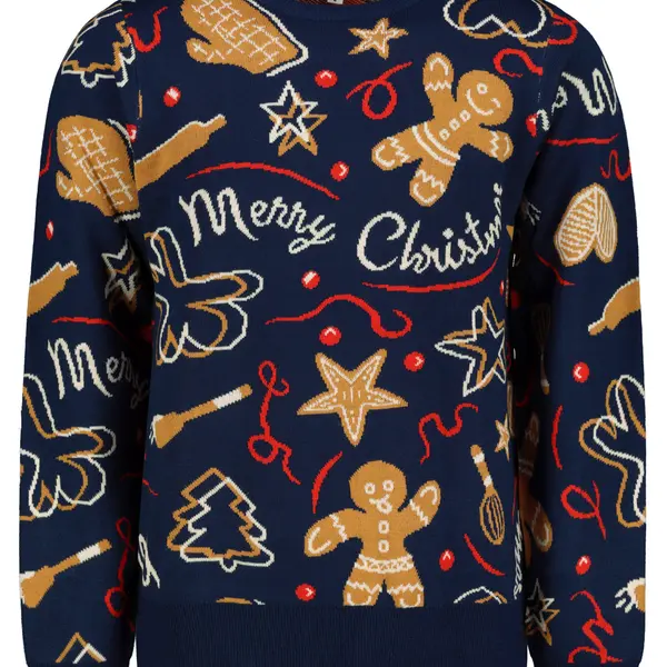 Pánský svetr Gingerbread Frogies
