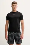 Tréninkové tričko Calvin Klein Performance černá barva, LVGMF5K101