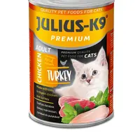 Julius-K9 Adult - Chicken & Turkey konzerva pre mačky 6 x 415 g