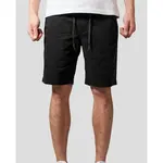 Stretch Twill Joggshorts černé