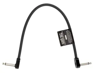 Ernie Ball Flex Patch Cable 12" Black