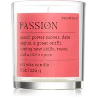 Paddywax Mood Passion Saffron Rose vonná svíčka 226 g