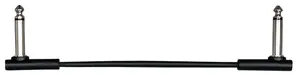 Cascha Advanced Line Patch Cable Flat Black 10cm