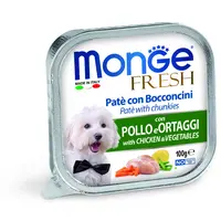 Monge Dog Fruit paté - kuřecí a zelenina 100 g