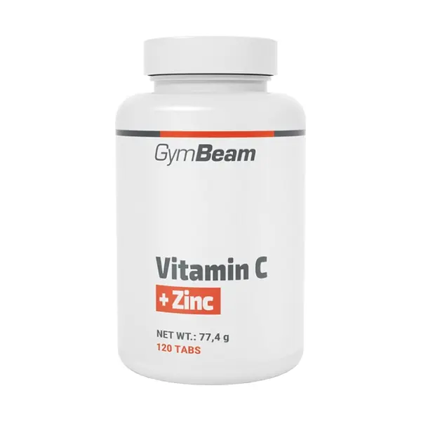 GYMBEAM Vitamin C + zinek 120 tablet