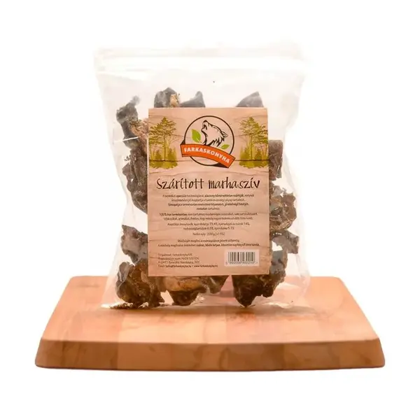 Farkaskonyha sušené hovězí srdce 200 g