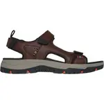 Skechers PREWITT RIGDON - STRETCH FLEX Pánské sandály, hnědá, velikost