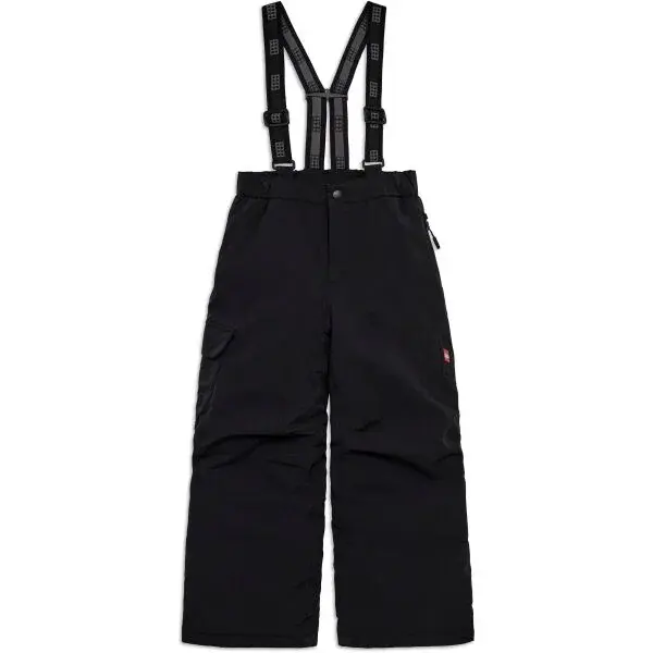 LEGO&reg; kidswear LWPAYTON 701 Dětské lyžařské kalhoty, černá, velikost
